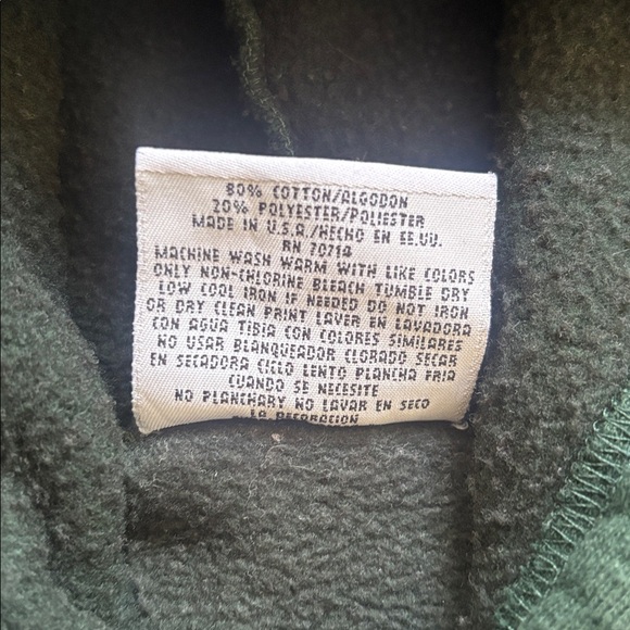 Handcuffs |Vintage 90s Skater Brand Green Pullover Hoodie Size Large Made in USA - Picture 7 of 11